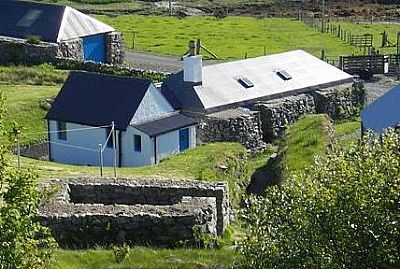 tigh bhisa from the hill